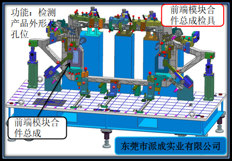 Front end module assembly inspection tool